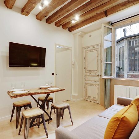Authentic Apartment - 1Br-4P - Le Marais Paris Exterior foto