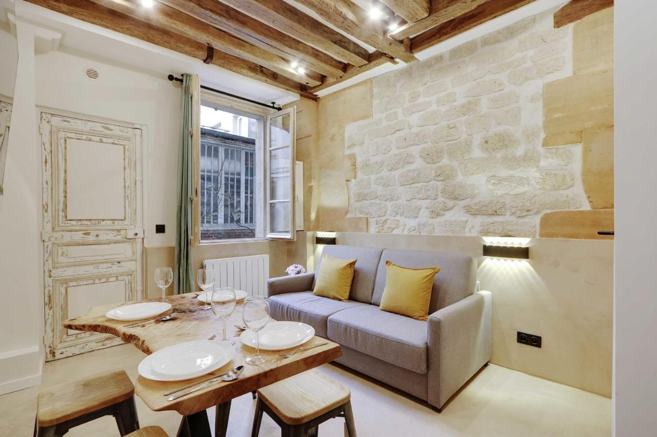 Authentic Apartment - 1Br-4P - Le Marais Paris Exterior foto