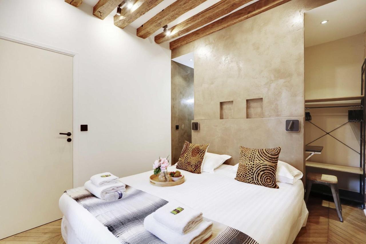 Authentic Apartment - 1Br-4P - Le Marais Paris Exterior foto